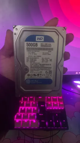 HD Sata 500gb Wd blue em ótimo estado 
