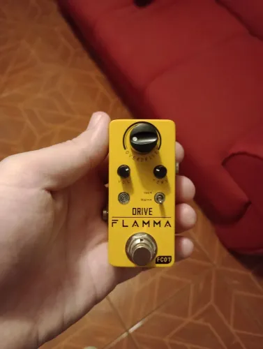 Flamma fc07 overdrive pedal guitarra