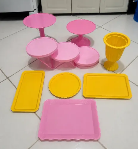 Jogo fe decoração para festas e aniversários