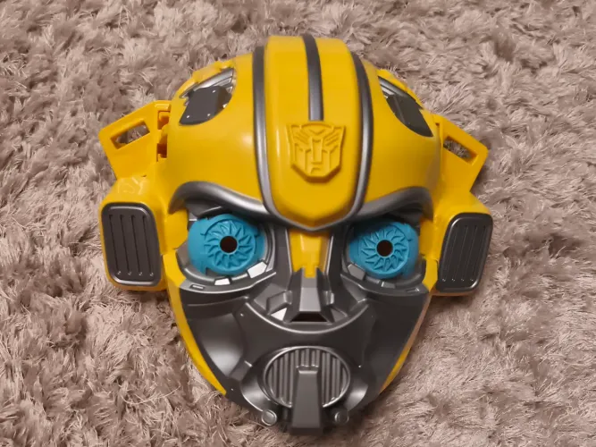 Máscara Bumblebee Transformers para Bicicleta Infantil - Peça Original