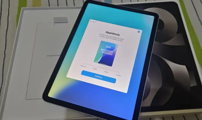 Tablet iPad Air 5 M1 64GB Tela 10.9" Só Wi-Fi, GPS, Apple Pen2, Novo, Nota, Gar, Troco!