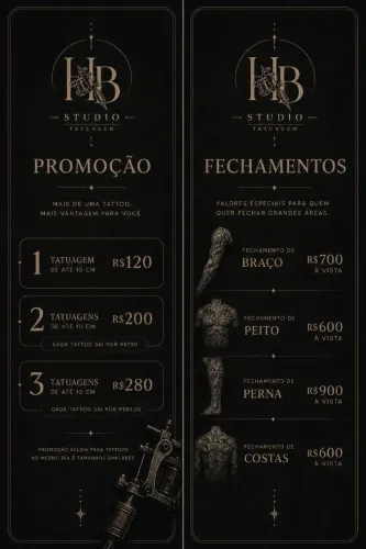 PROMOÇÃO DE STUDIO DE TATUAGEM EM VILA VELHA 