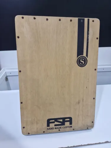 Cajón FSA Elétrico - Dupla Captação (Bass e Snare)