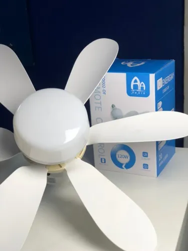 Ventilador de teto com Controle Remoto para Iluminação - Anxin
