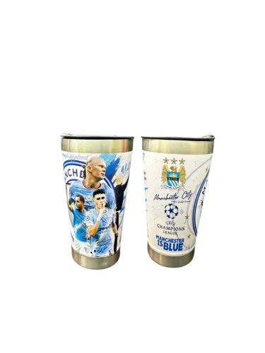 Lacrado Copo Térmico Personalizado 473ML Manchester City