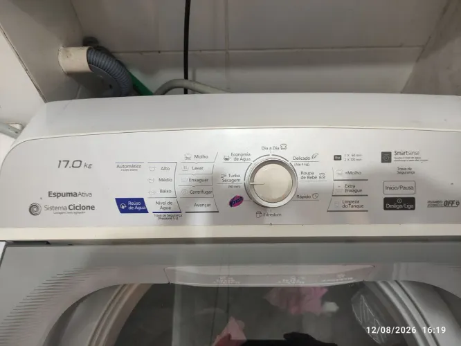 lavadora Panasonic 17 kg (modelo NA-F170B7W / F170B7WA)