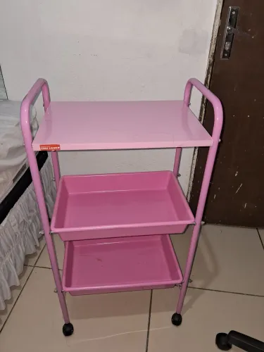 Carrinho auxiliar estética