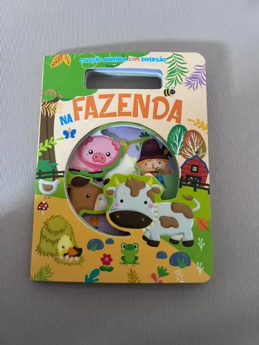 Livro Infantil Coleção Aprenda com Diversão na Fazenda