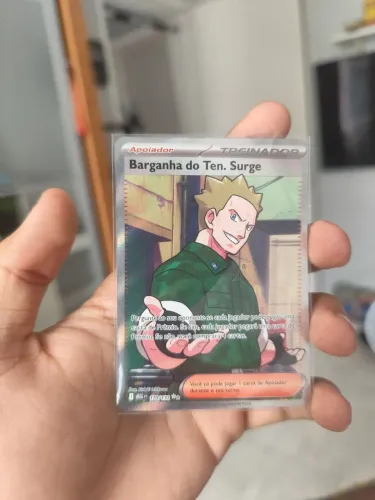 Barganha do Ten. Surge 170/132 Pokémon TCG Carta Rara Original