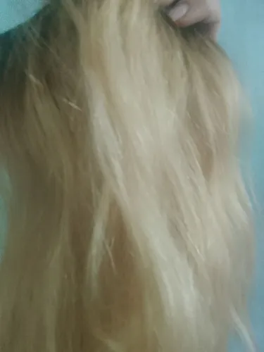 Mega hair cabelo humano loiro 36 cm 6 telas prontas pra usar (fita adesivo ou costurado)$*