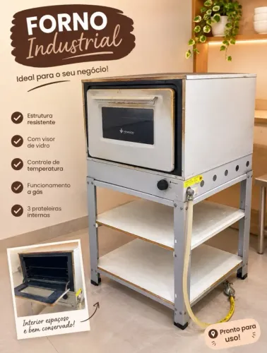 Forno Industrial a Gás Venâncio
