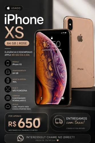 IPHONE XS 64GB ROSE