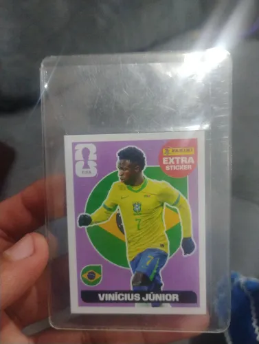 Figurinha do Vini Jr legend