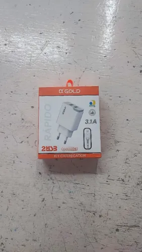Carregador rápido 15W a'gold 2 em 1 para iPhone