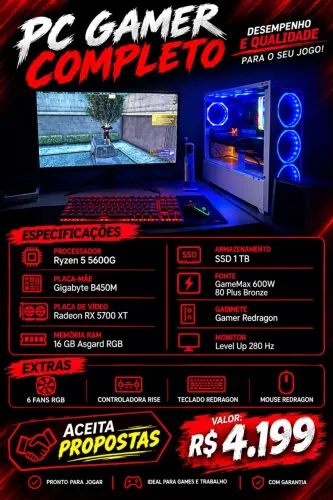 Computador gamer