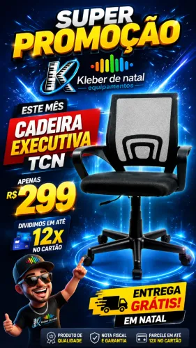 PROMOÇÃO / CADEIRA EXECUTIVA / ENTREGA GRATIS EM NATAL