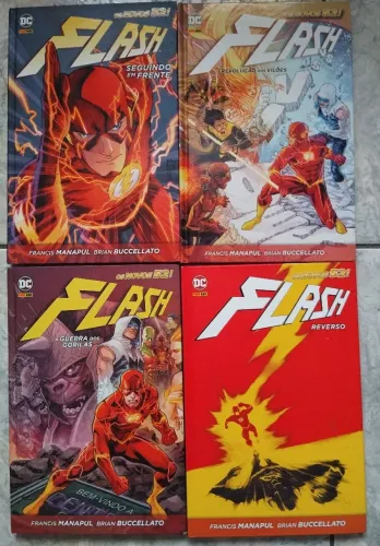 Coleção Flash Novos 52 (Capa Dura)
