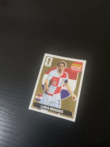 FIGURINHA MODRIC LEGEND - EXTRA STICKER COPA DO MUNDO 2026 ÁLBUM 