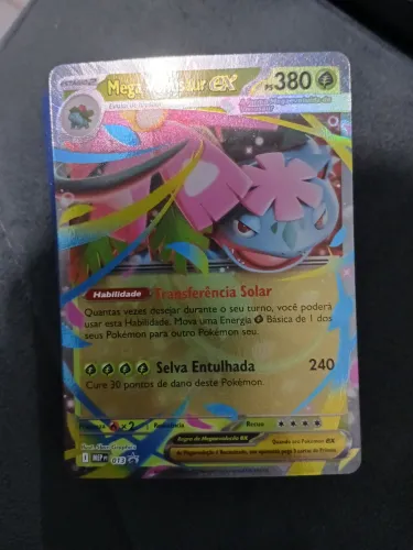 50 cartas pokemon contendo uma mega ex