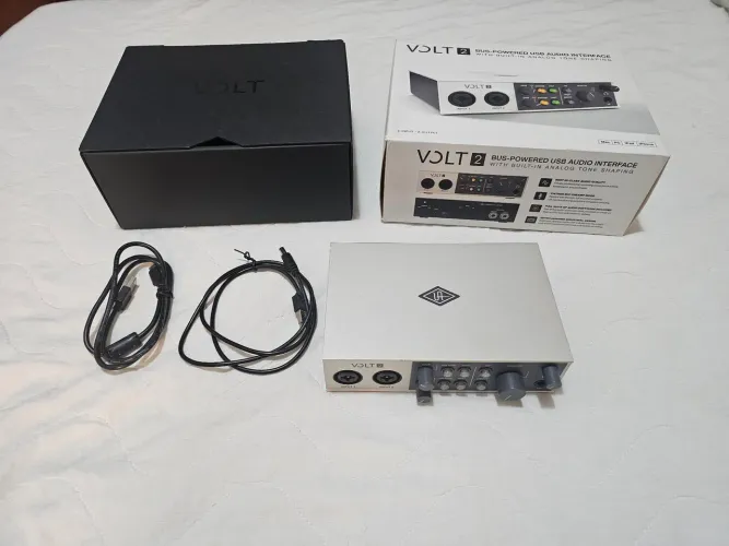 Interface de Audio Universal Audio Volt 2 portátil USB 2x2