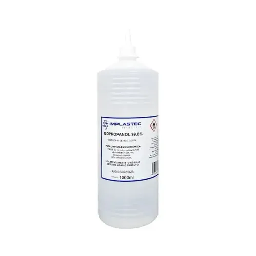 ALCOOL ISOPROPILICO IMPLASTEC 1L BICO APLICADOR - LOJA DADO DIGITAL