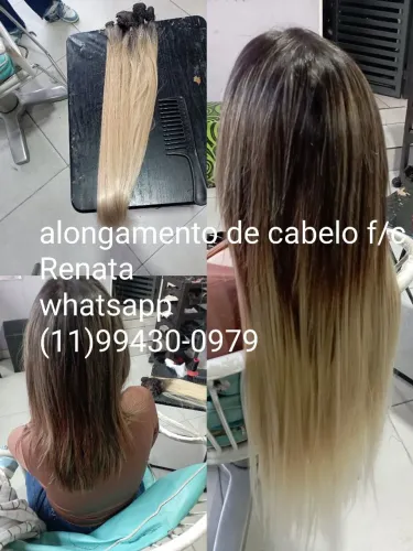 Megahista colocação de cabelo 