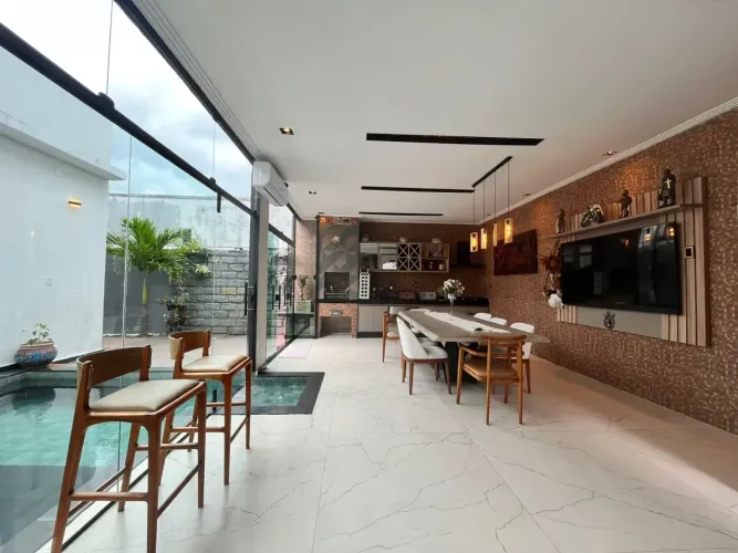 Casa para venda em Condomínio fechado 500m². 4 Suites com closet. Atalaia - Ananindeua -