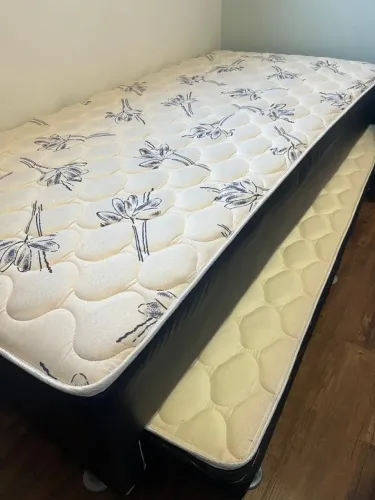 Cama (conjugado) Ortobom e cama auxiliar