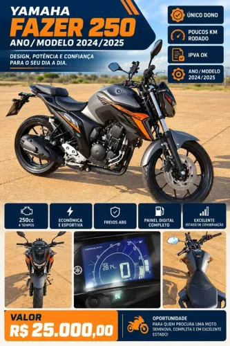 Yamaha fz25 250 cc