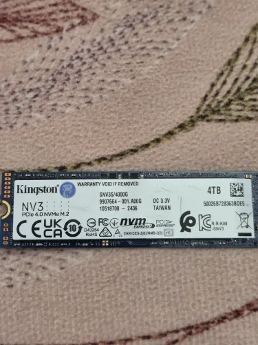 SSD Kingston NV3 4TB M.2 2280 PCIe 4.0