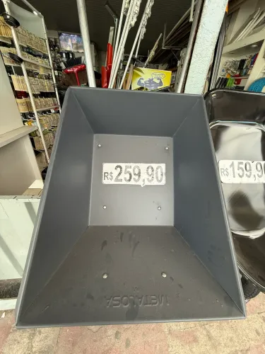 Carrinho de mão chapa 20 - LOJA FÍSICA