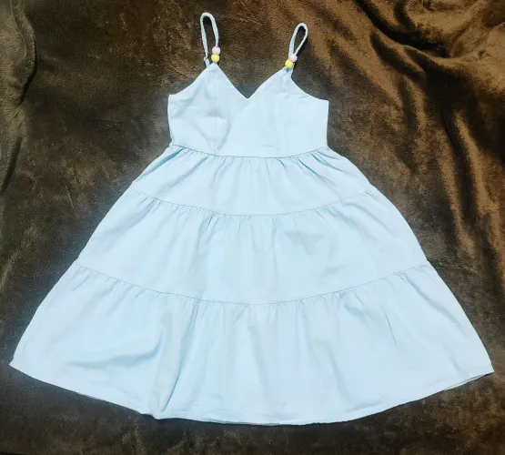 Vestido de sarja infantil