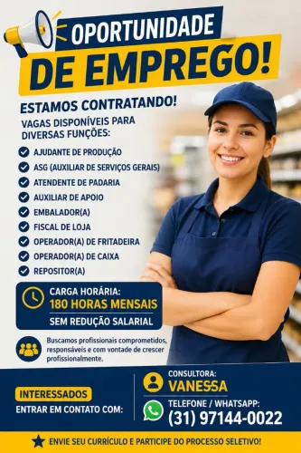 Vagas de emprego