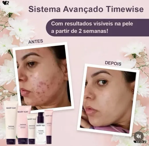 Kit time wise 3D Mary Kay com 25% OFF