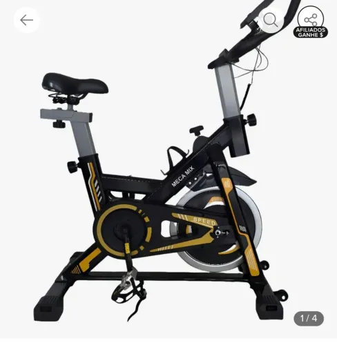 Bicicleta Ergométrica Spinning 13kg de Inércia - Semi Nova