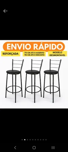 Kit banquetas 1 mês de uso