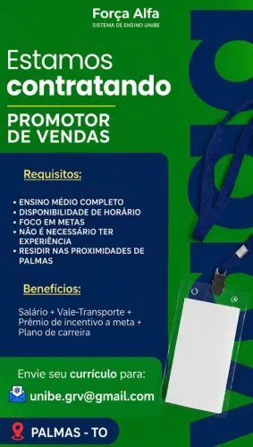 promotor de vendas