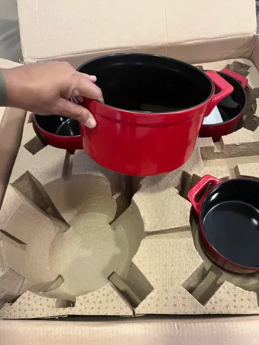 Conjunto Ceraflame Cookware Clear+ 4 Peças (Indução) - Pomodoro - novo na caixa