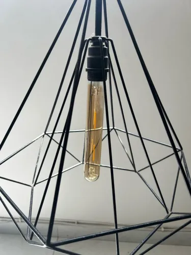Luminária pendente diamante