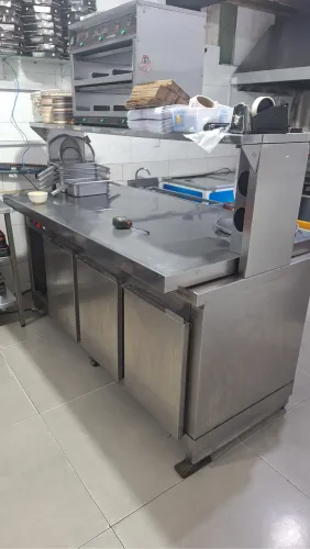 Balcão inox refrigerado