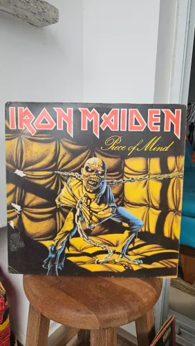 Vinil Lp Iron Maiden Piece Of Mind Gatefold Rock