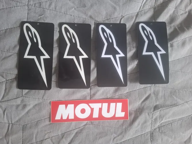 Adesivo para motocicleta