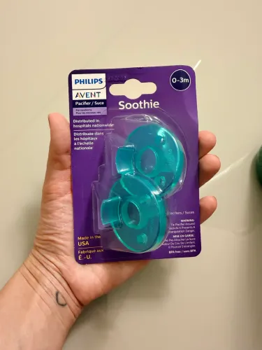 Kit 2 unidades chupeta Philips Avent Soothie 0-3m