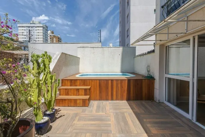 Apartamento Garden com 2 quartos, 3 vagas e 116.71m²