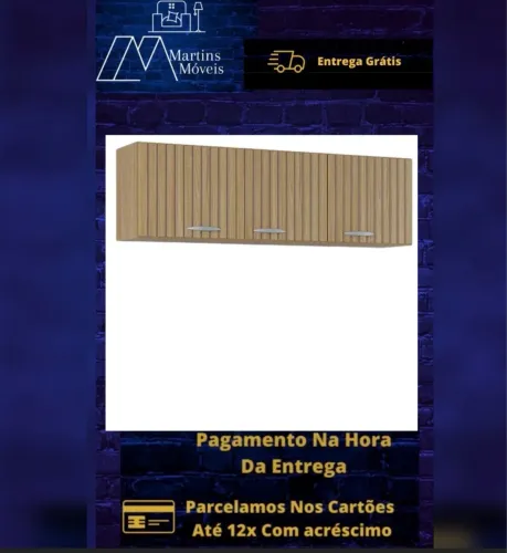 GRANDE PROMOÇÃO* ARMÁRIO AÉREO NOVO ENTREGA GRÁTIS ACEITA CARTÃO