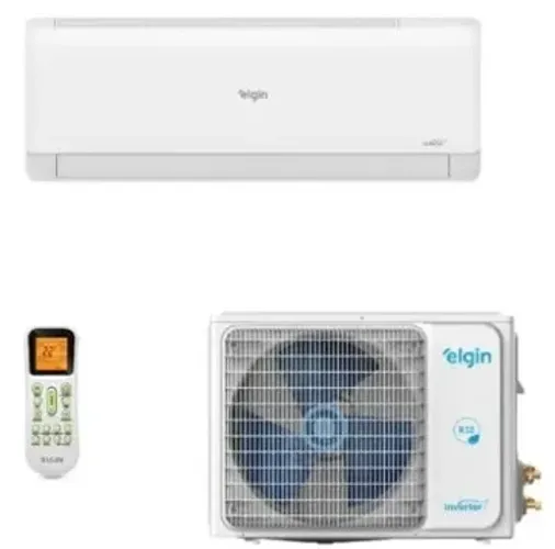 AR-CONDICIONADO SPLIT HW ELGIN ECO INVERTER II WI-FI 9.000 BTUS R-32 QUENTE/FRIO 220V