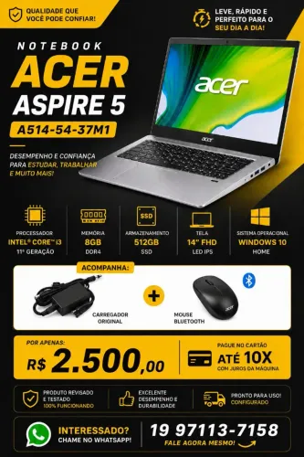 Notebook Acer Aspire 5