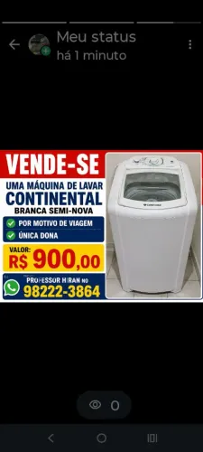 Máquina de lavar