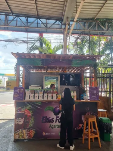 Quiosque de açaí Vitória Supermercados Torquato