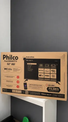 Smart Tv Philco 32" - Lacrada com nota fiscal